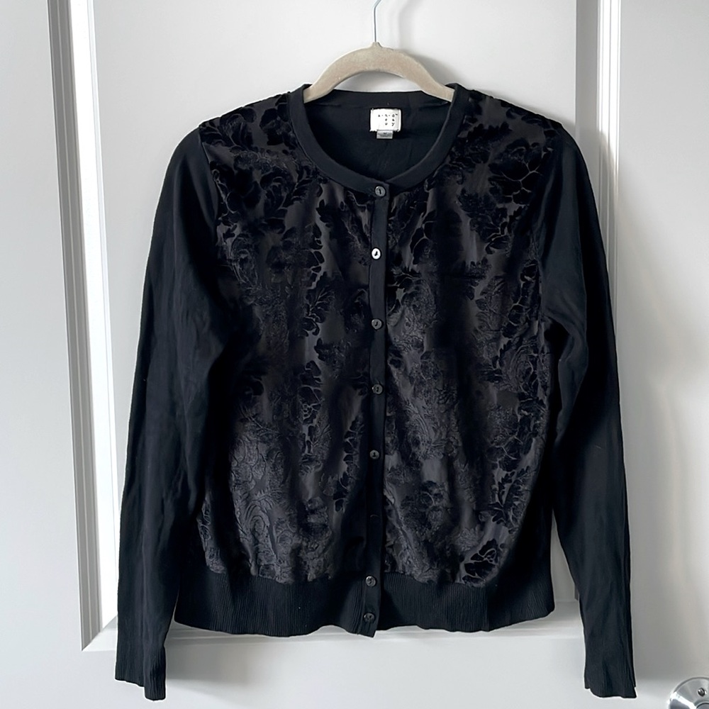 A New Day black cardigan, size M, used